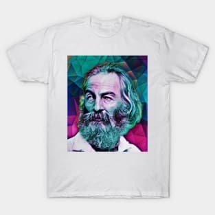 Walt Whitman Portrait | Walt Whitman Artwork 9 T-Shirt